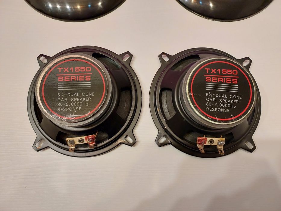 Difuzoare boxe 13 cm dual cone și site. Stare foarte bună.