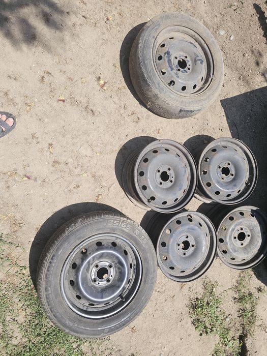 Jante tabla R15 PDC 4x100 - 6.5J  - Logan / Renault/ Opel - 6 bucati