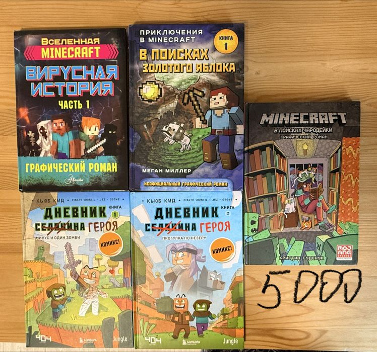 Книги про Minecraft