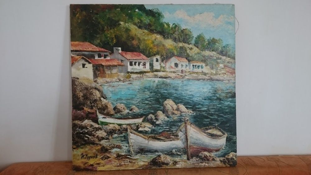 картина на Ивайло Узунов масло 2003