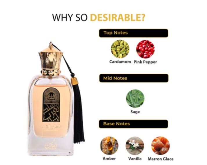 Арабски парфюм Nusuk Sultan Al Arab Eau De Parfum For Men & Women100ml