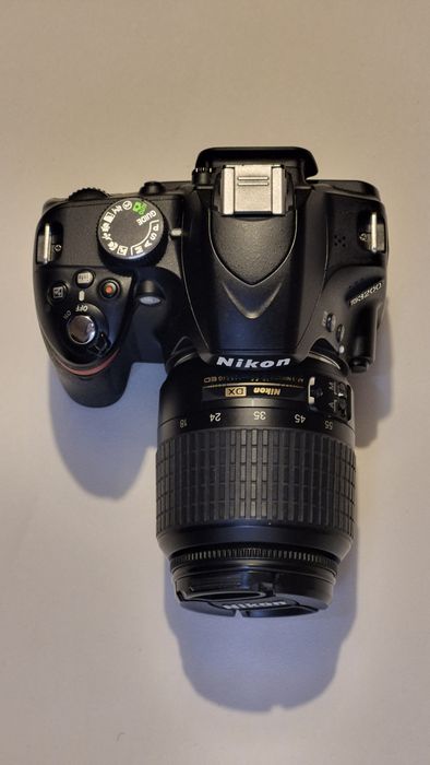 Nikon D3200 + obiectiv 18–55 ÷ geanta