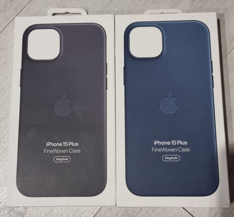 Чехол iPhone 15 plus FineWoven оригинальный