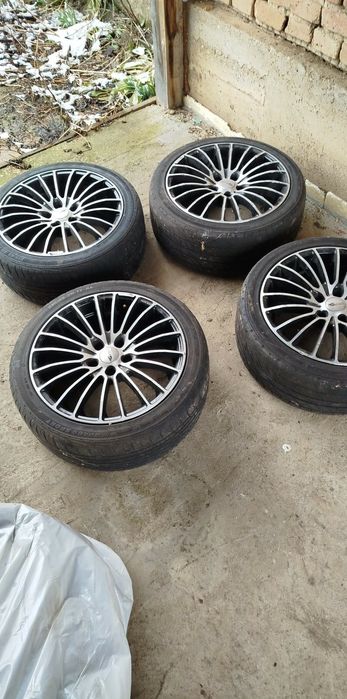 Set 4 Roți  cu anvelope, PCD 5 × 100