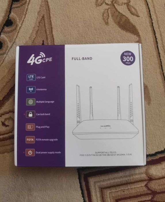 Роутер с 4G, новый
