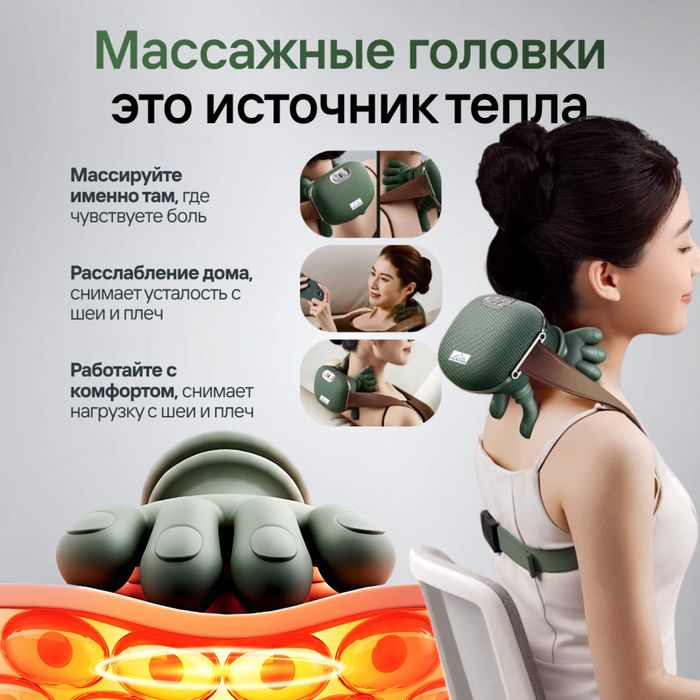 3D массажёры для шей и тела