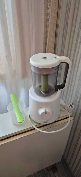 Уред за приготвяне на бебешка храна Philips Avent 2 в 1