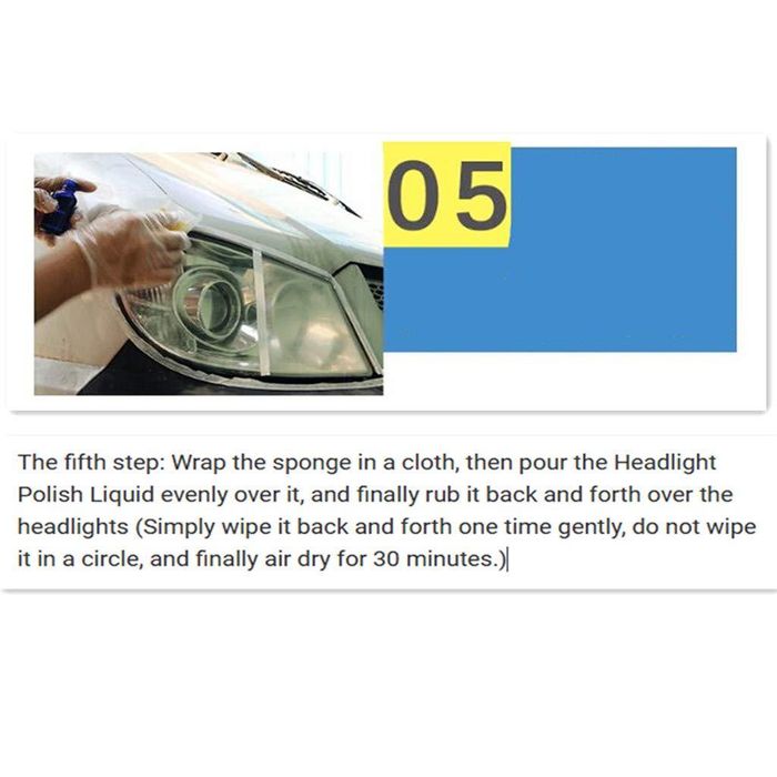 защитно керамично покритие 9h за фарове, 30 мл + апликатор ...