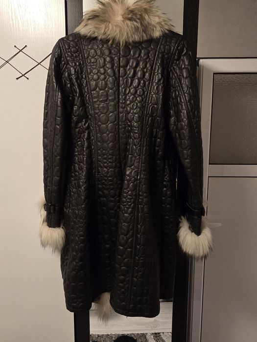 Кожено палто от естествена кожа