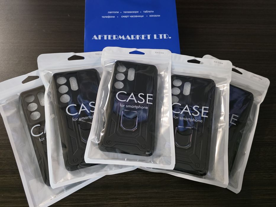 Samsung S26 Ultra кейс удароустойчив / протектор ARMOR CamSlide Black  case protector