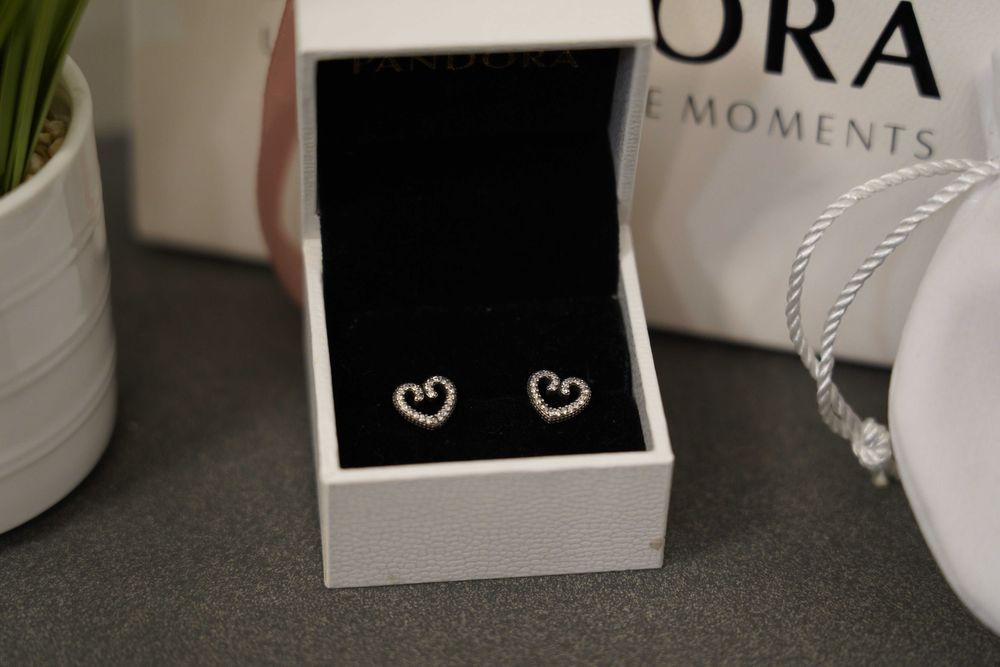 Обеци Пандора - Сърца