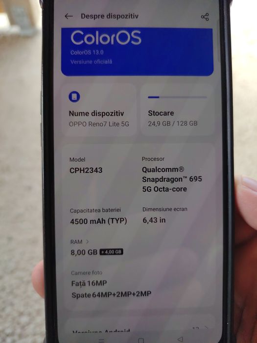 Oppo reno 7 lite 5 g