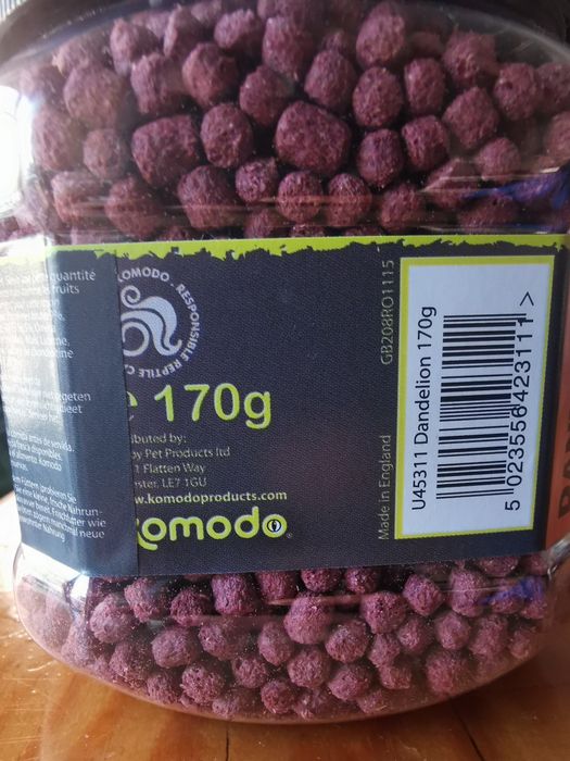 Храна за сухоземни костенурки