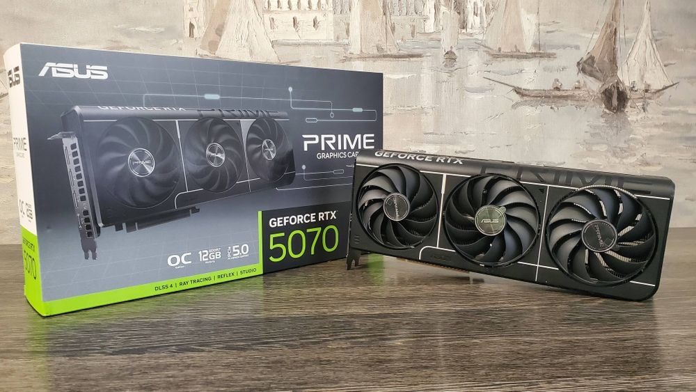 Видеокарта RTX 5070 Asus Prime OC