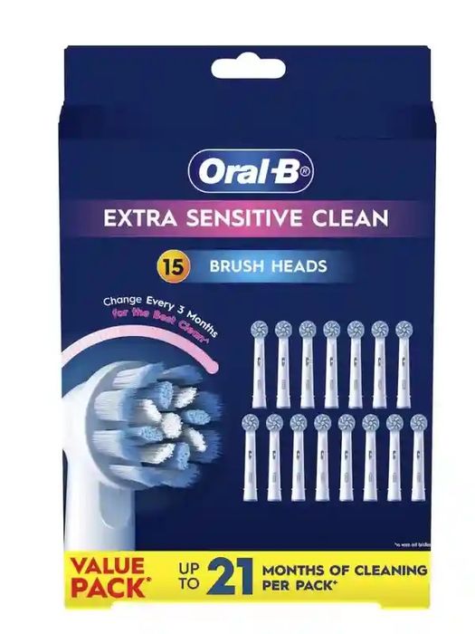 Насадки Oral-B Sensitive Clean 15 штук