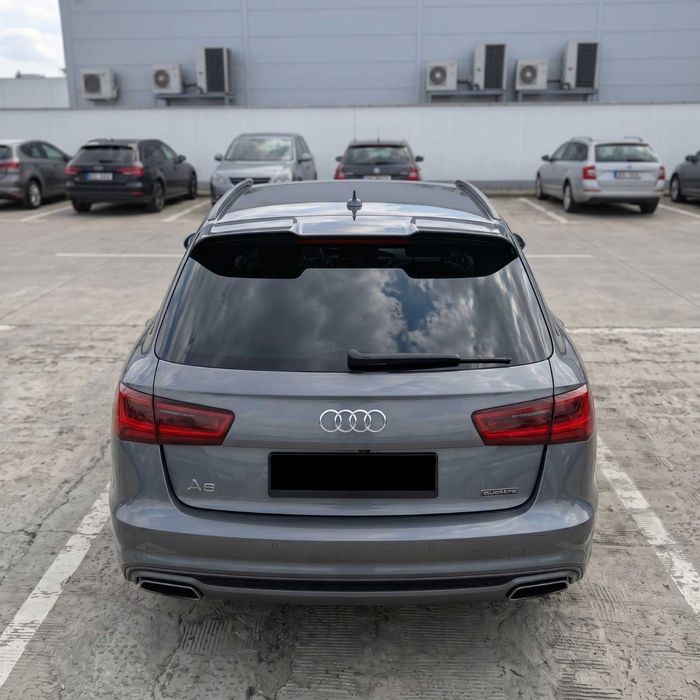Eleron haion Audi A6 C7 Avant 2011-2018 negru lucios spoiler portbagaj