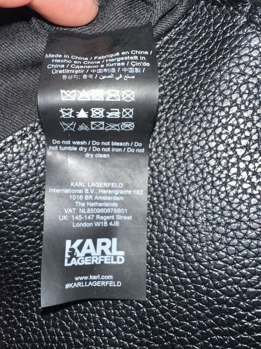 Кожена Чанта Karl Lagerfeld