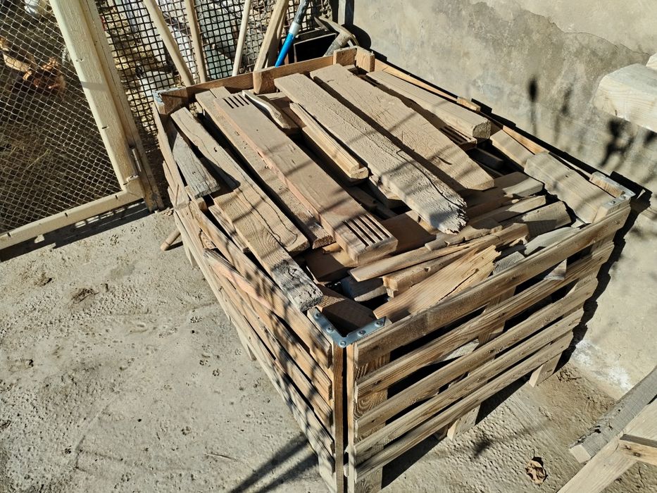 Дрова сухие полный ящик