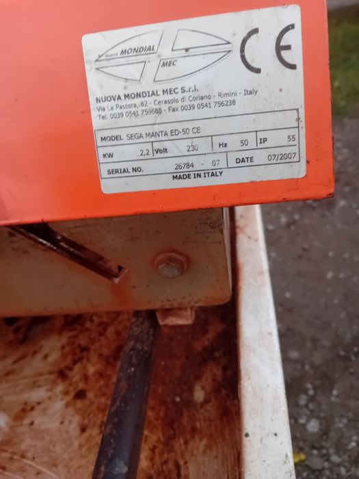 Vind Circular Sega Manta ED -50CE de taiat piatra pavele