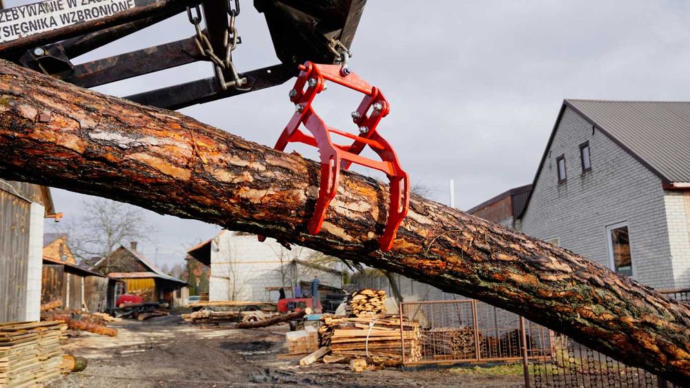 Clește bușteni / ridicare lemn