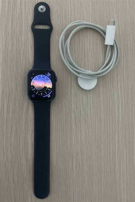 Apple Watch Series 7 45mm Negru Impecabil