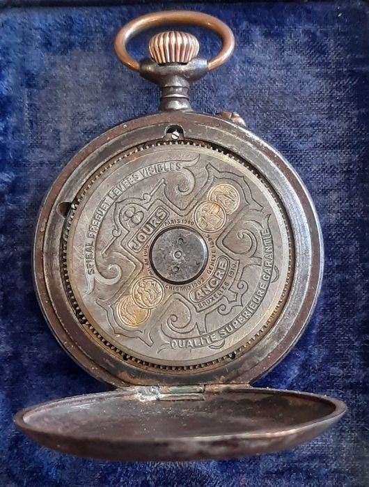 Швейцарски джобен часовник Hebdomas