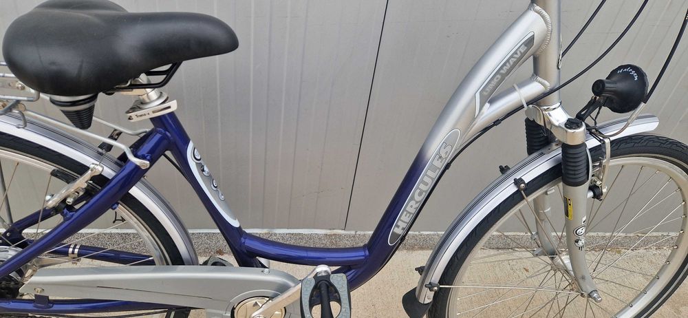 Дамски алуминиев велосипед Hercules колело 26"