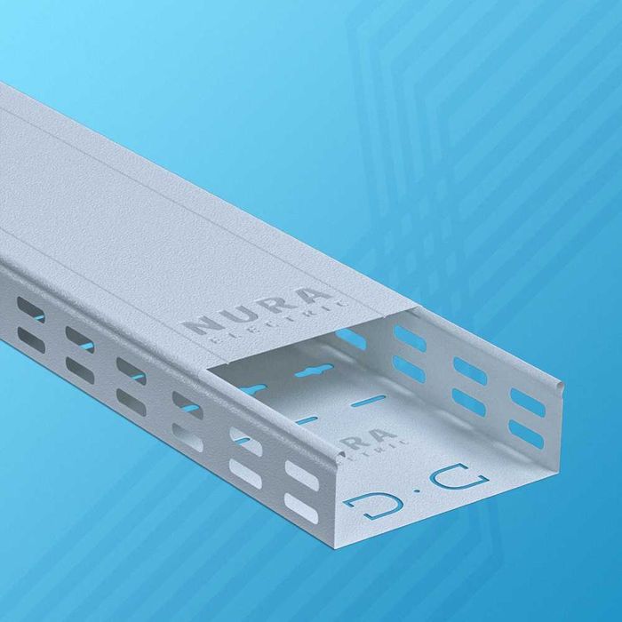 Лоток кабельный, Лоток перфорированный, Лоток неперфорированный