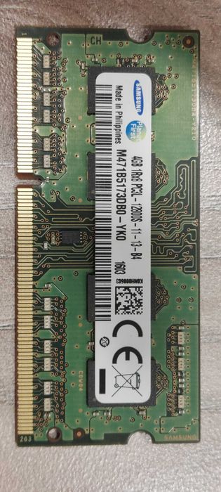 Оперативная память DDR3 4GB и DDR4 4GB для ноутбук и моноблоков.