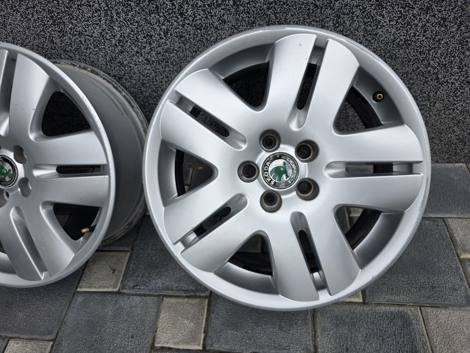 Jante aliaj 16 5x100 skoda fabia roomster golf 4 polo seat ibiza