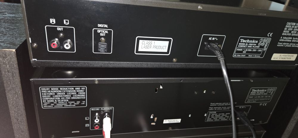 Technics cd player sl ps  670A  impecabil cu telecomanda  originala