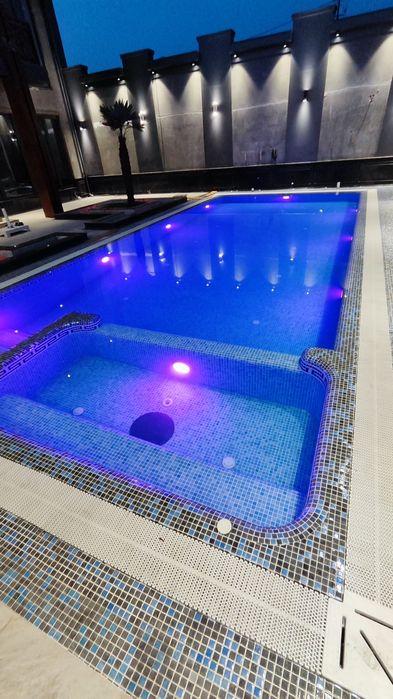 Строительство бассейнов любой формы и сложности  под КЛЮЧ