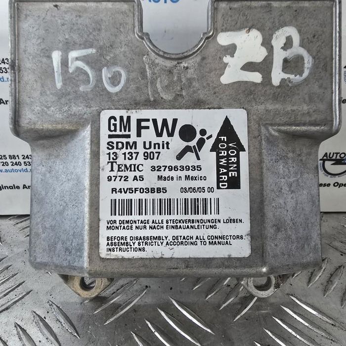 Calculator airbag Opel Astra H facelift