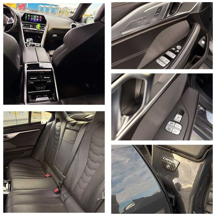 BMW Seria 8 G16 840d xDrive | Ventilatie | Soft Close | Active Steering | Laser | Panoramic | Plafon Alcantara |