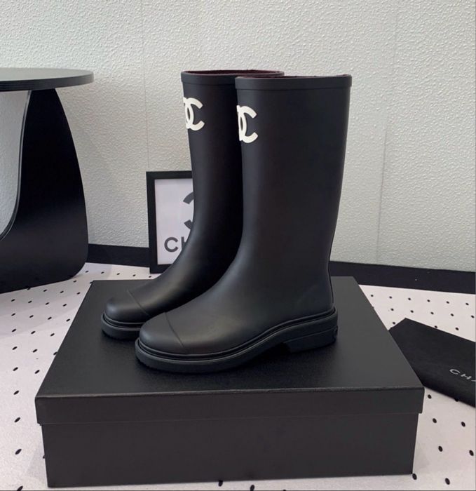 Cizme Chanel Rubber premium pe comanda