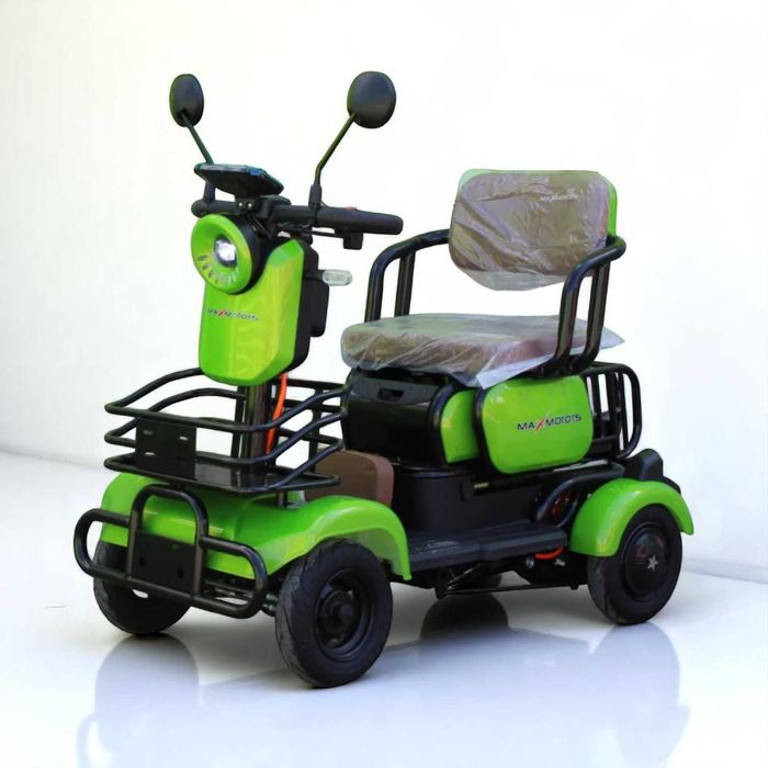 Електрическа триместна четириколка MaxMotors Х4 1500W - Lime Green