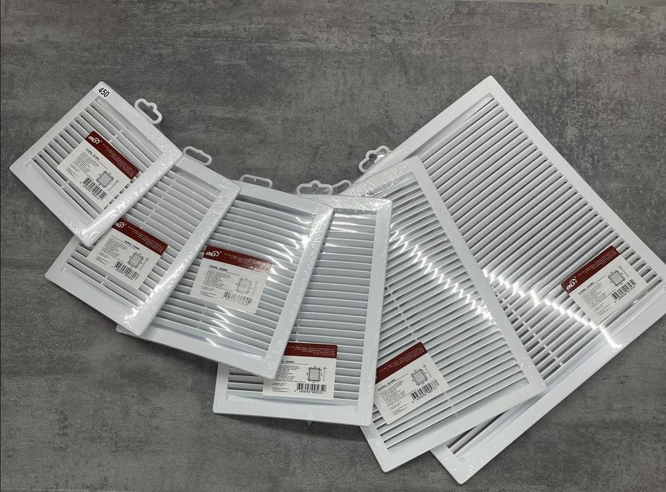 Вентиляторы, вентиляционные решётки