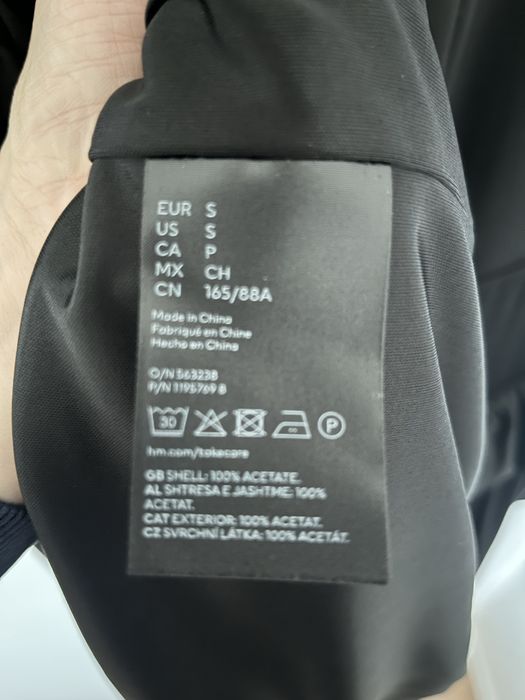 HM & Paco Rabanne Рокля Черна S