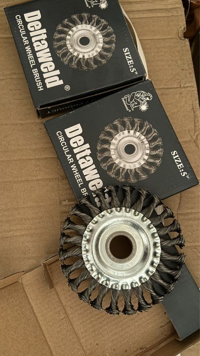 Дисковая щетка 125 мм (круглая)