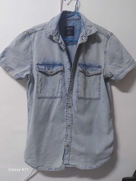 Camasa blugi baieti, cu capse, mas.S, LC Waikiki