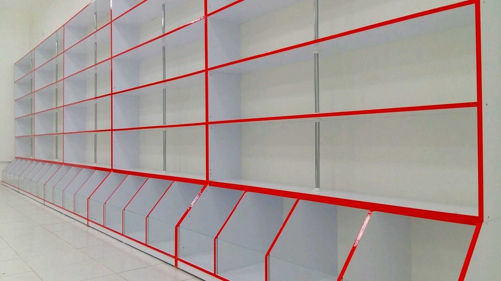 Стеллаж магазинлар учун