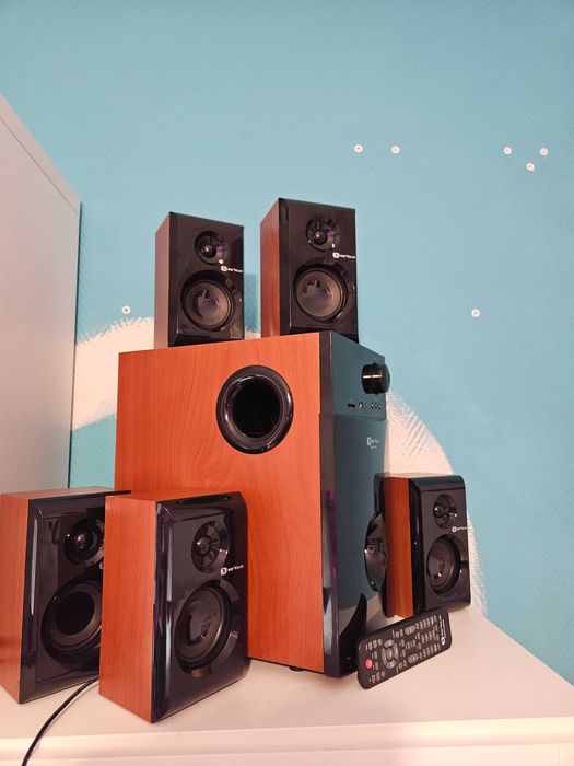 Sistem audio boxe 5.1 Serioux HT5100C, 140W RMS