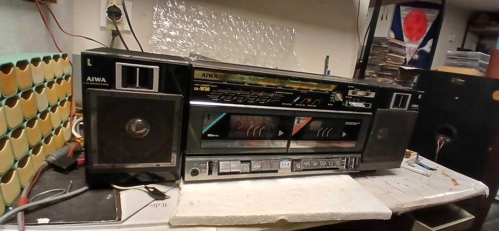 Ретро радиокасетофон AIWA CA-W 30