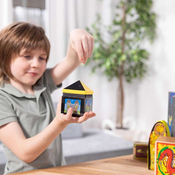 Луксозен дървен комплект за фокуси Melissa & Doug магически комплект