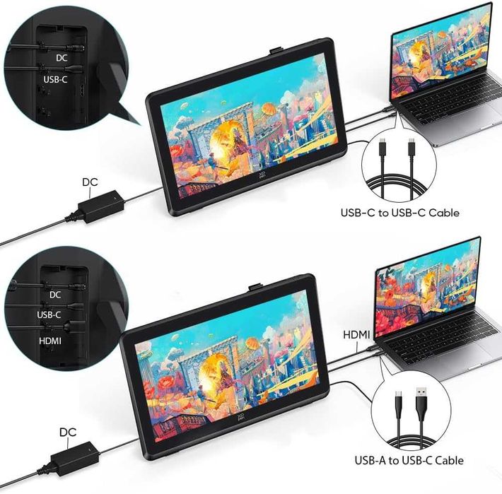 Новинка 2024! Графический планшет с экраном Xp-Pen Artist 22 Plus