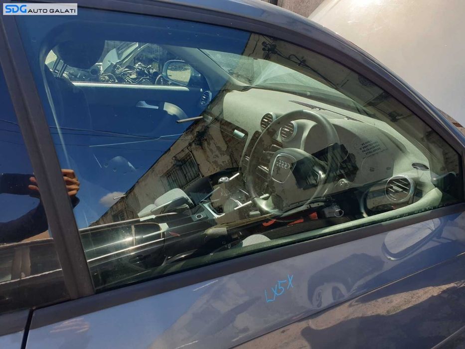 Geam Sticla de pe Usa Portiera Dreapta Fata Audi A3 8P Coupe 2 Usi 2004 - 2013