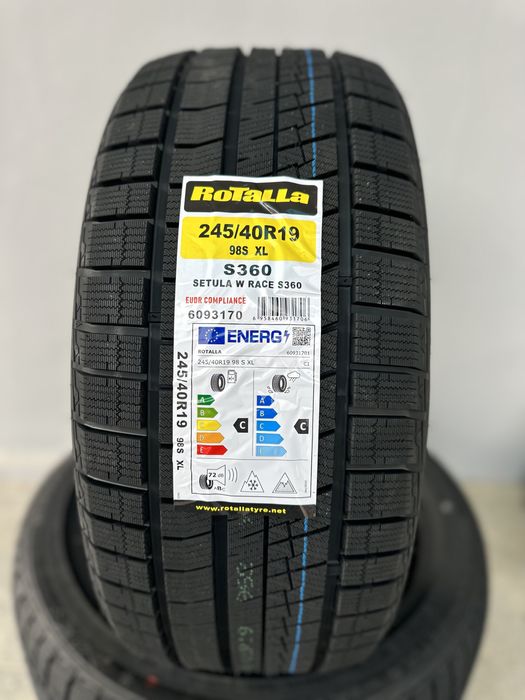 Нови Зимни Гуми ROTALLA SETULA W RACE S360 245/40R19 98S XL НОВ DOT