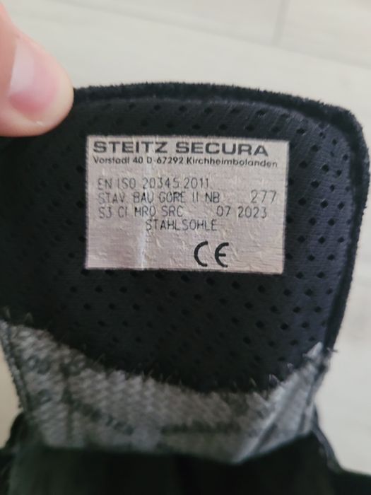 Vand bocanci Steitz secura 43