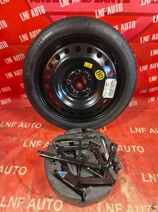 KIT Roata Rezerva SLIM 5x120 17'' OEM Opel Insignia NOUA + KIT COMPLET