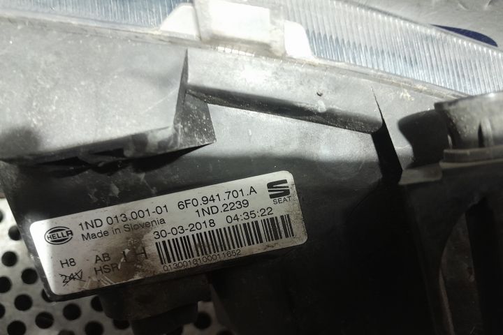 Proiector stanga 6F0941701A 6F0941701A Seat Ibiza a 5-a generatie KJ